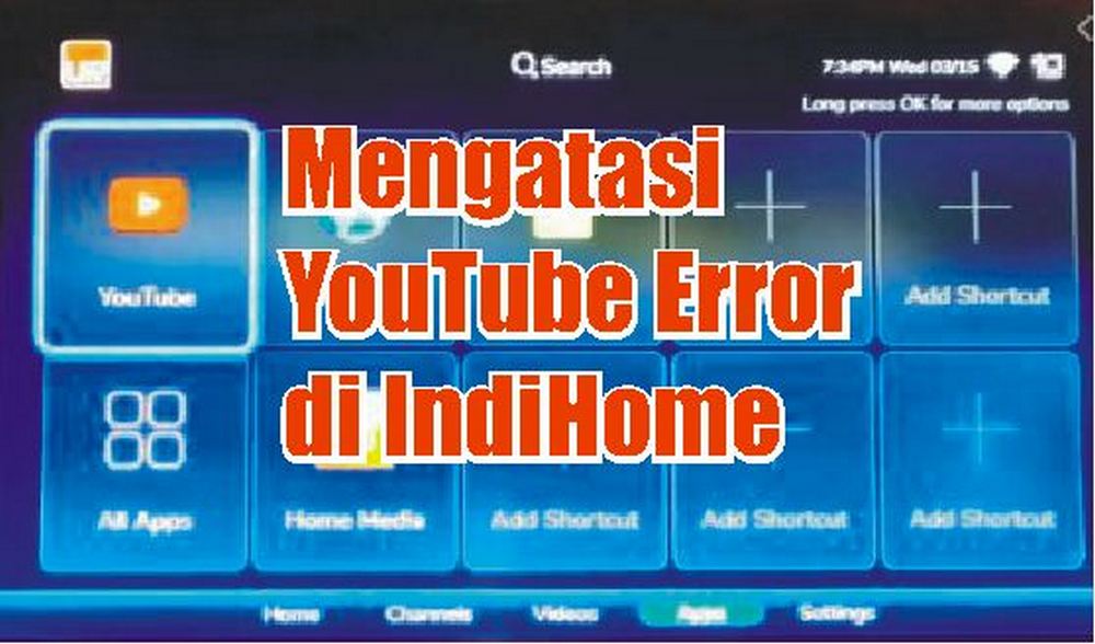 Indihome Tak Bisa Putar Youtube? Coba Cara Ini | Berita Kepri