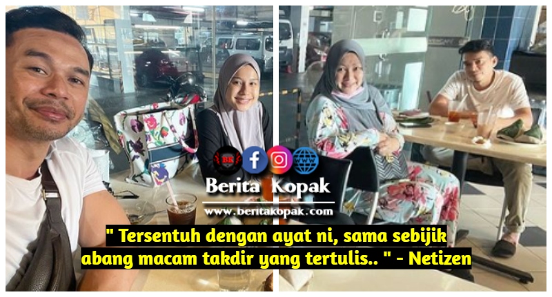 Tersentuh dengan ayat ni, sama sebijik abang macam ‘Takdir yang