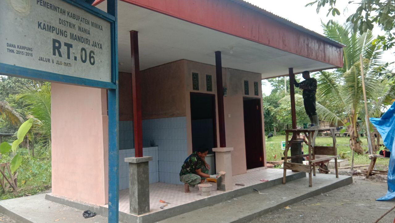 Pengerjaan Sasaran Fisik TMMD ke105 Masuki Finishing