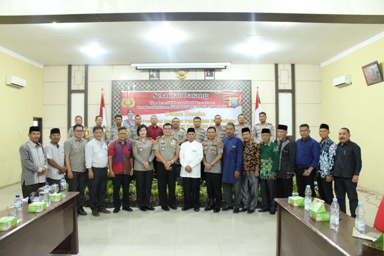 Sambut Rombongan Tim STIK PTIK Lemdiklat Polri