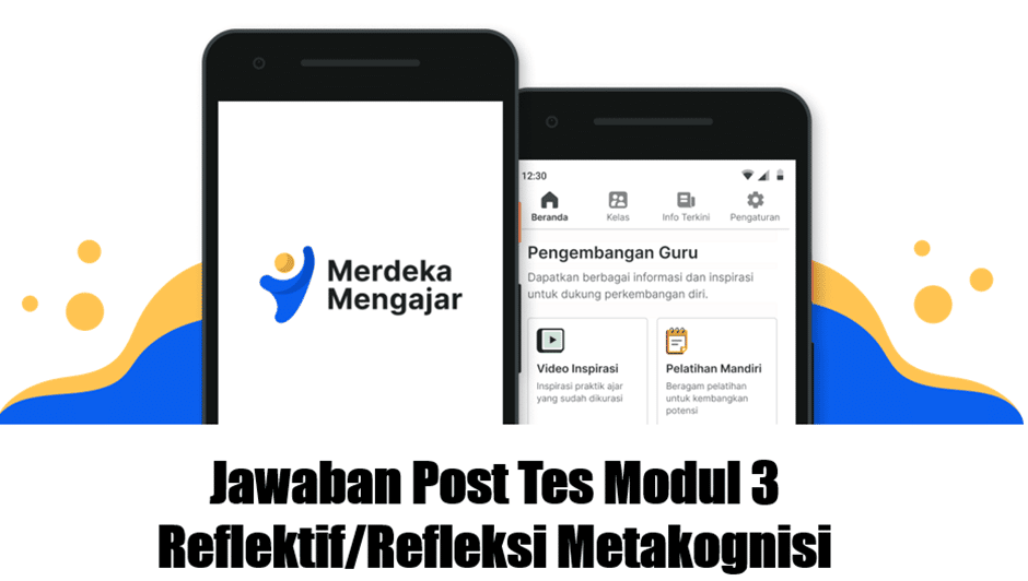 Kunci Jawaban Modul 3 Berpikir Reflektif/Refleksi Metakognisi Berita