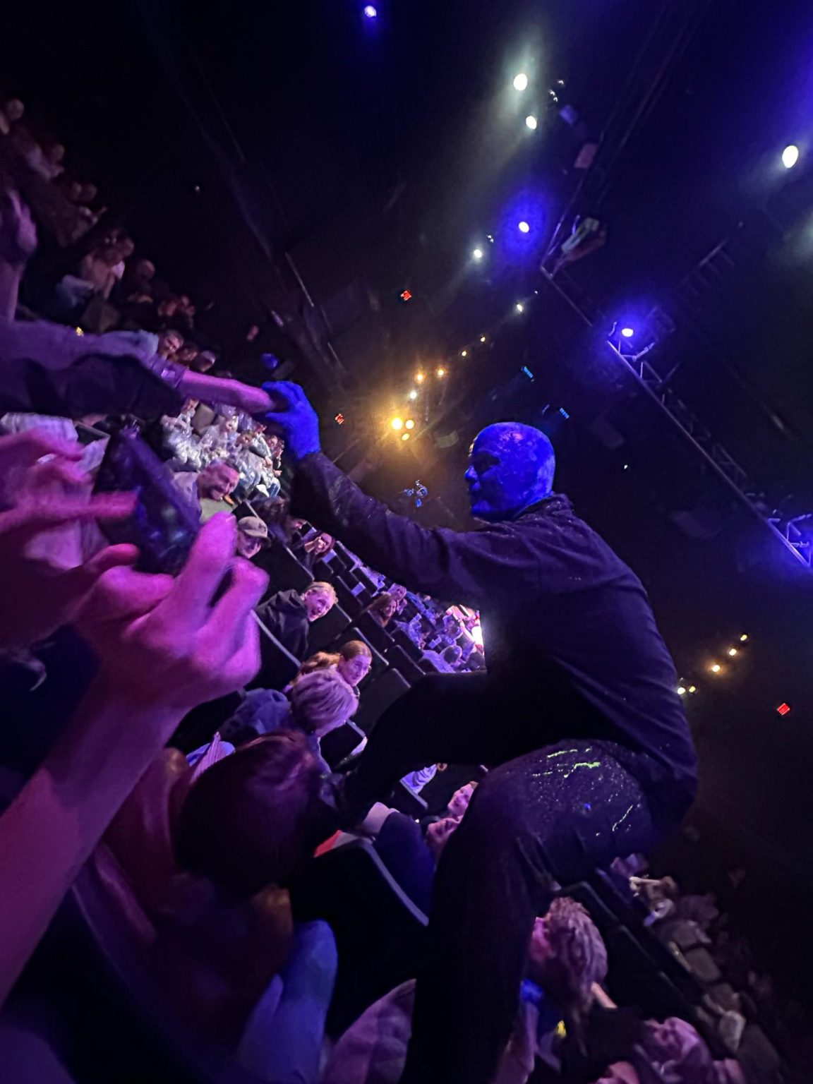 The Blue Man Group unlikely arbiters of AI, mass surveillance
