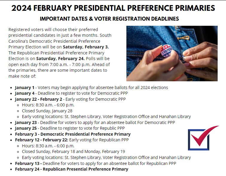 Voter Registration and Elections Berkeley County Government
