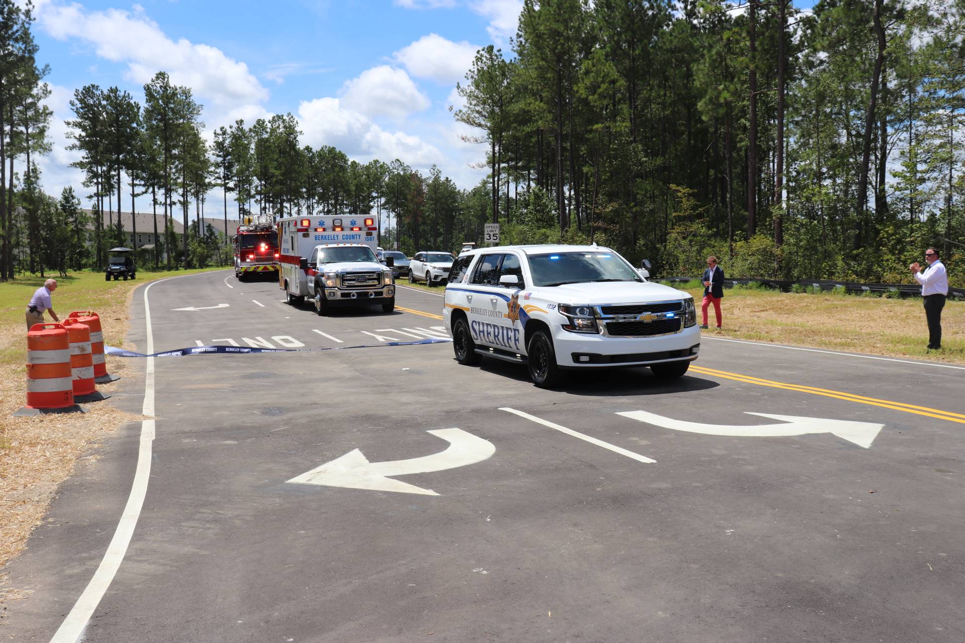 Black Tom Road and Cane Bay Blvd. Connection Opens TODAY Berkeley County Government