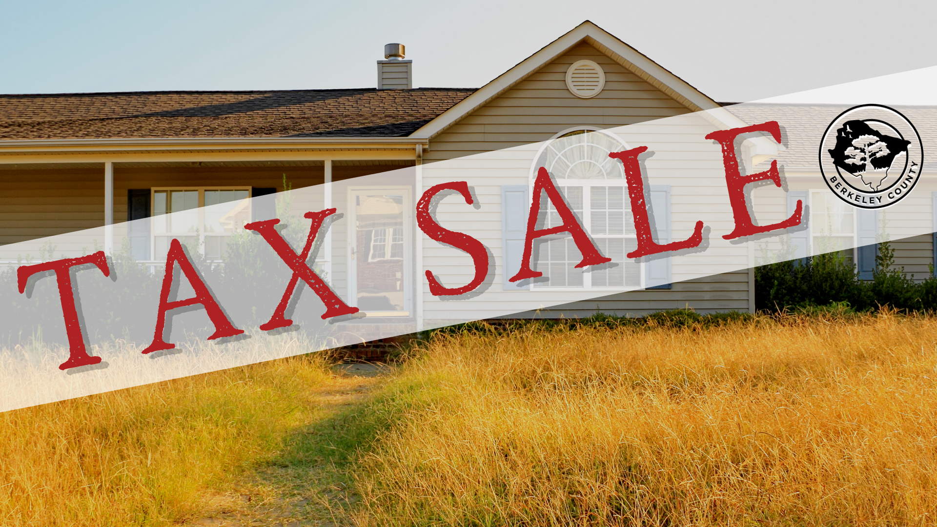 Berkeley County to Hold Delinquent Tax Sale December 6 in Nexton Berkeley County Government