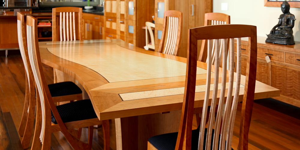 Wave Dining Table by Berkeley Mills Furniture