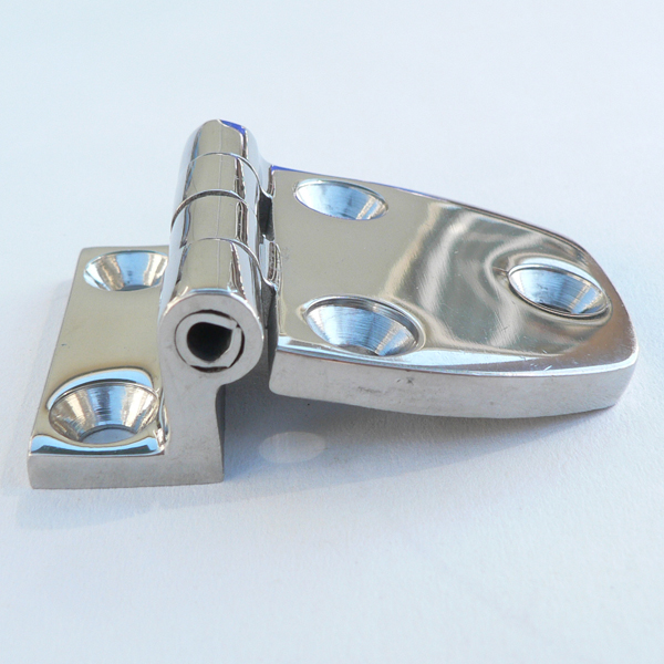 Heavy Duty Door Hinge, Offset, 316 Stainless Steel