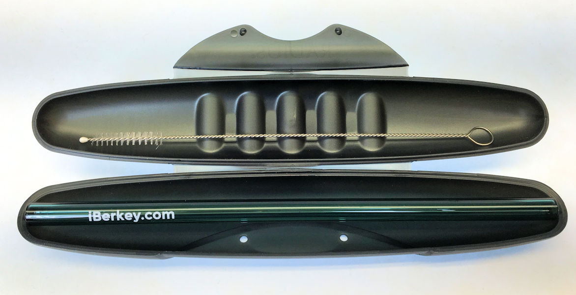 iBerkey 8 inch glass straw kitibstrkit