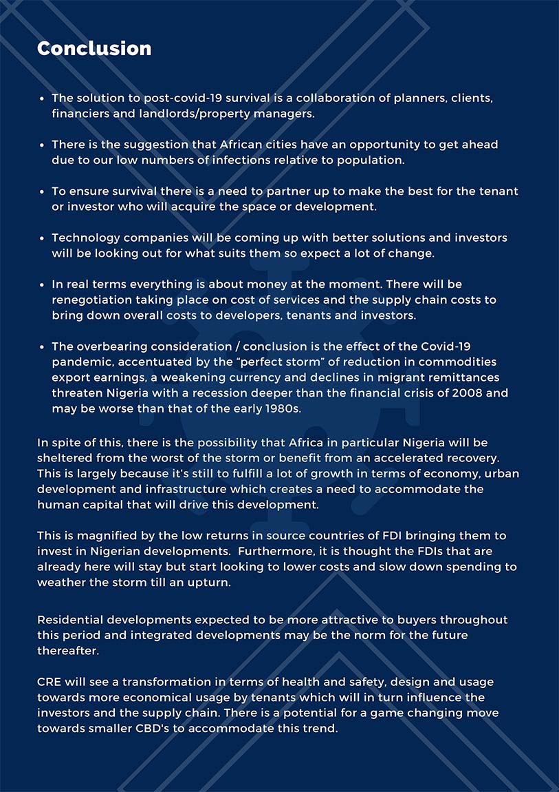 Surviving 2020 COVID 19, The Perfect Storm and Real Estate in Nigeria