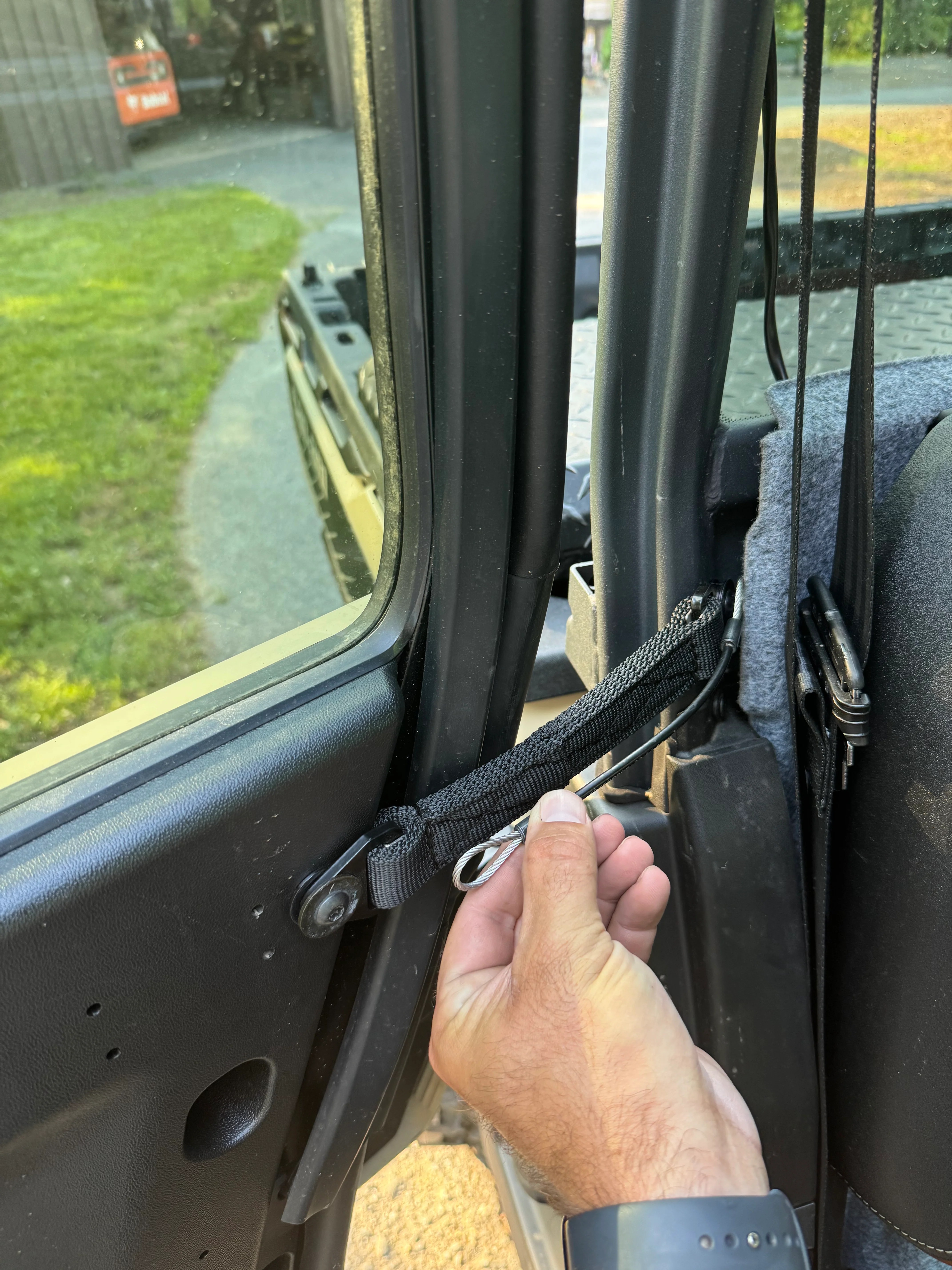 CANAM DEFENDER UPGRADED DOOR LIMIT STRAPS / QTY OF 2 Berks Attachments