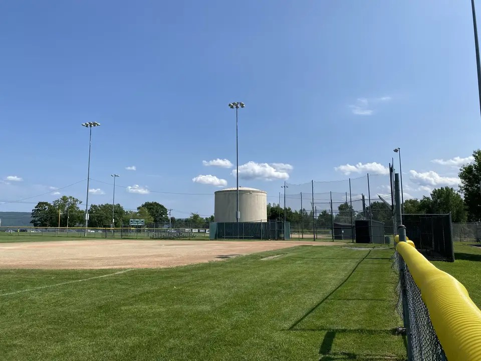 Benedict Road Baseball Fields in Pittsfield, MA Berkshires Outside