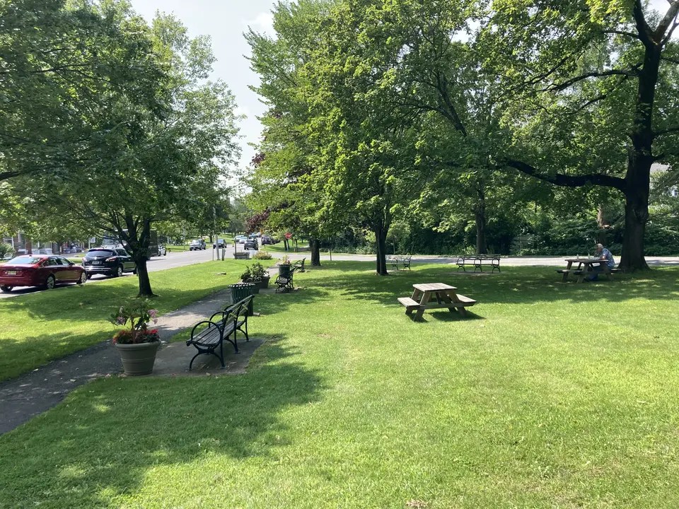 Triangle Park in Lenox, MA Berkshires Outside