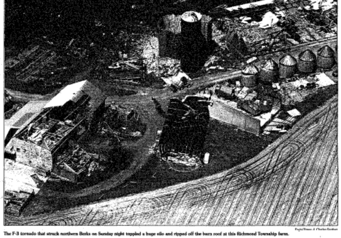 On this Day, May, 31st 1998 Lyons Tornado Berks Nostalgia Reading