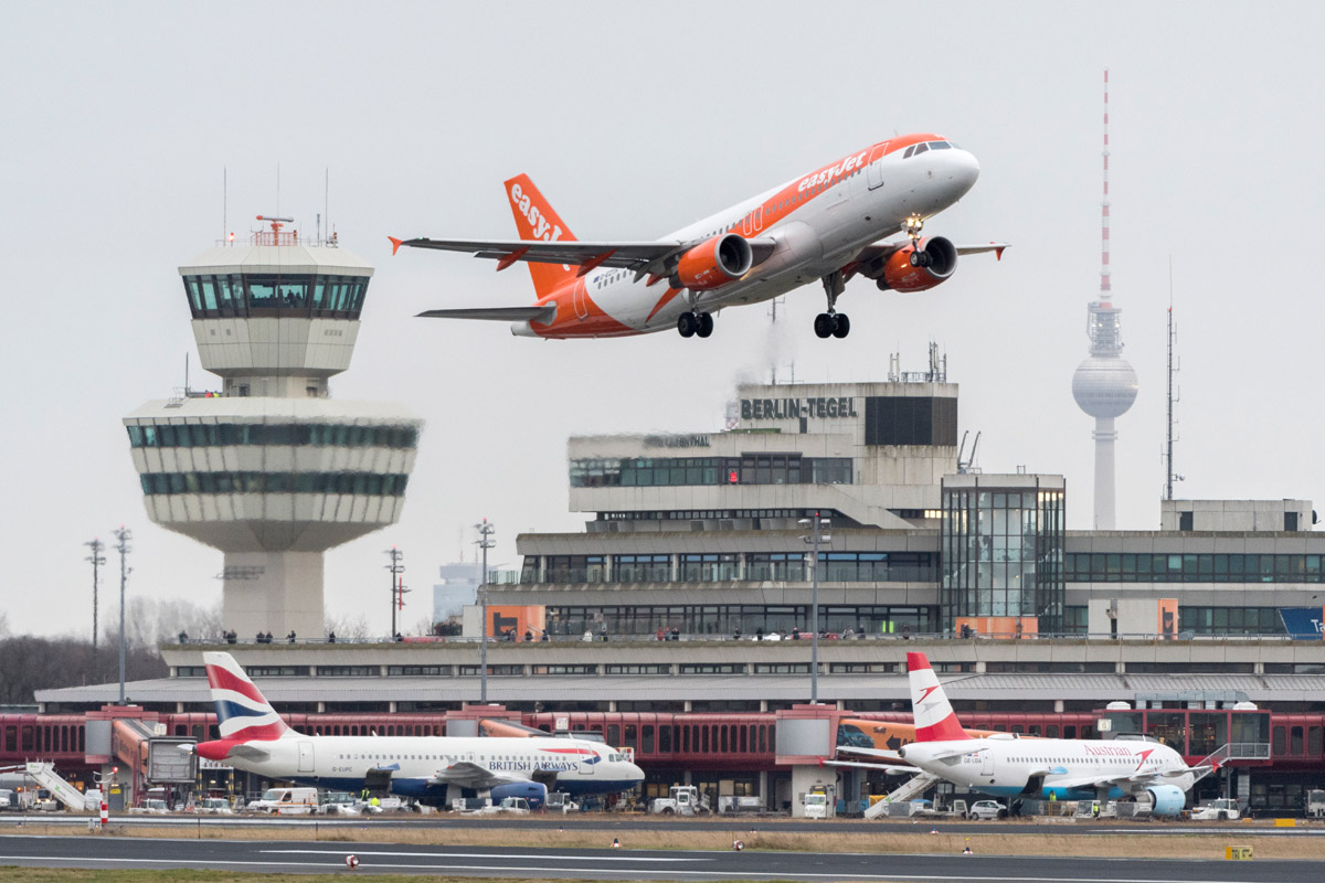 easyJet benennt 23 neue Ziele ab Tegel BerlinSpotter.de