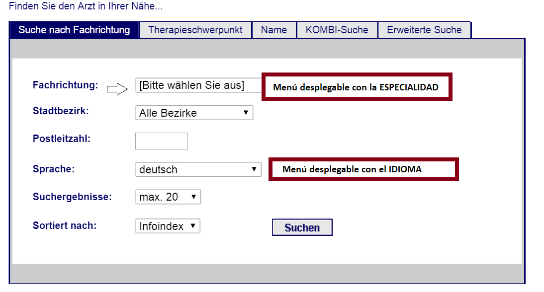 MÉDICOS EN ESPAÑOL BERLINAME