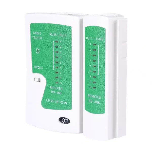 ADlink Multifunctional RJ45 and RJ11 LET Network Cable Tester Bermor