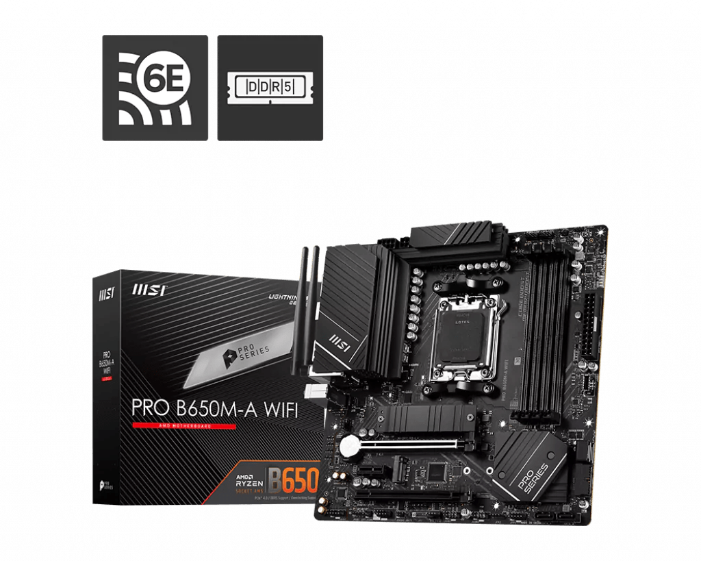 MSI MAG B650M MORTAR WIFI AM5 DDR5 MOTHERBOARD