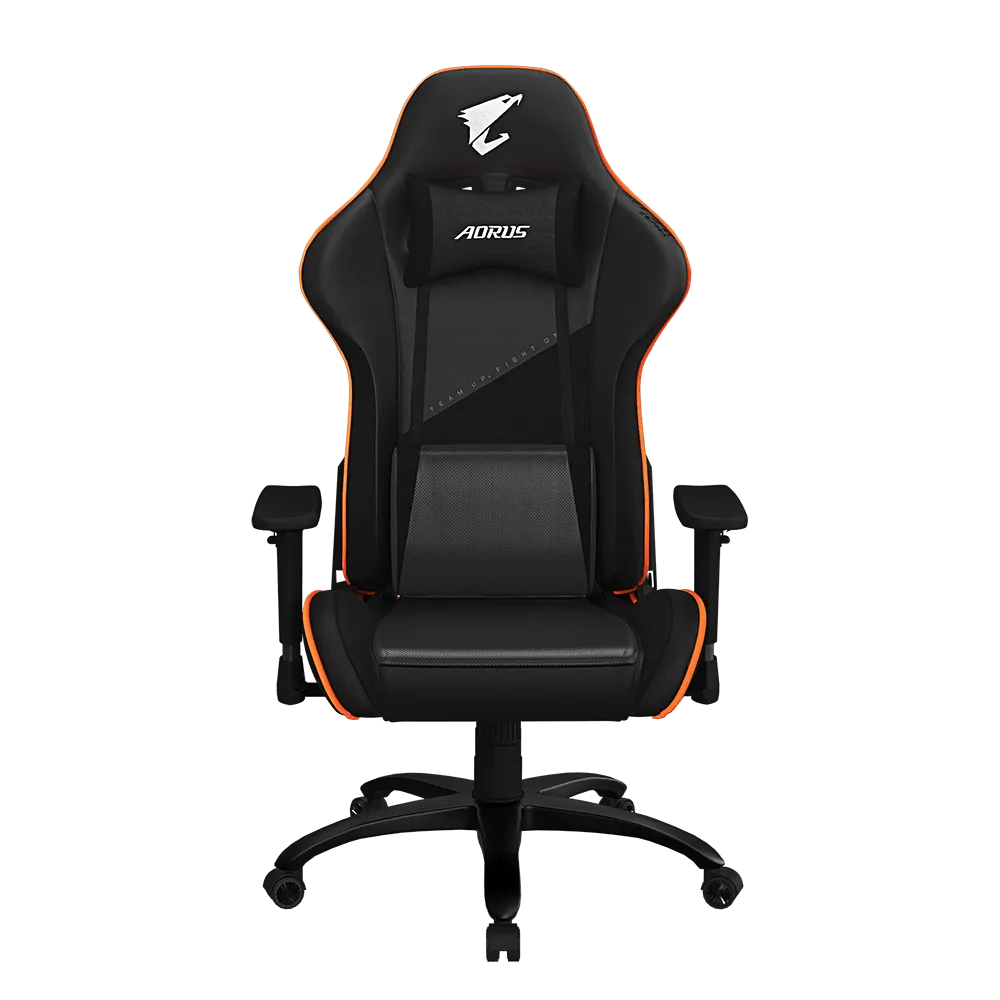 Gigabyte Aorus AGC310 Gaming Chair Black/Orange Bermor Techzone