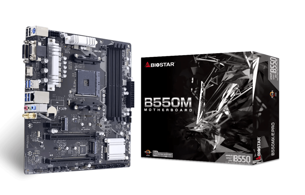 Biostar B550MX/E PRO AM4 Micro ATX AMD Motherboard Bermor Techzone