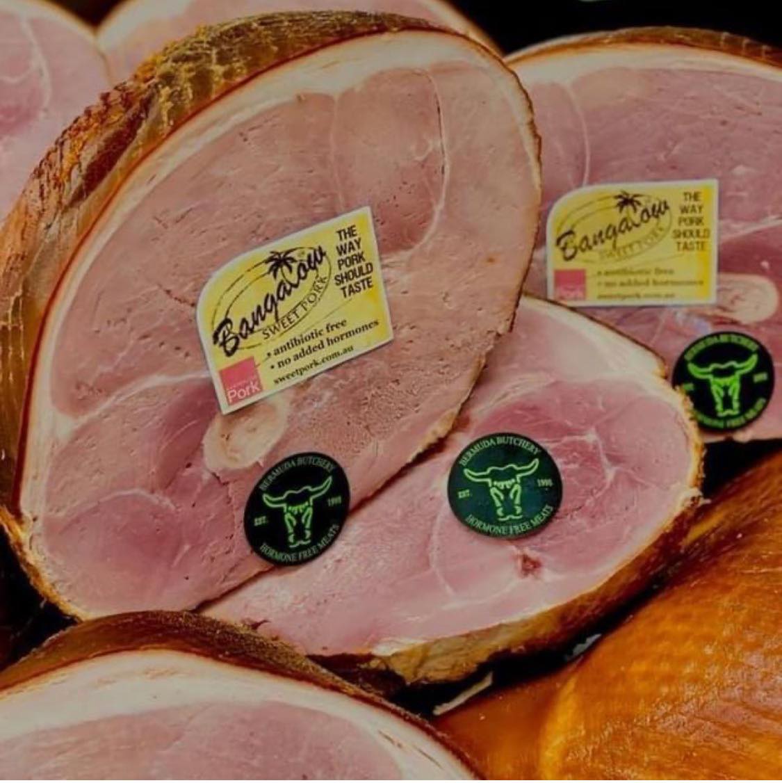 Bangalow Sweet Pork Hams Bermuda Butchery Gold Coast