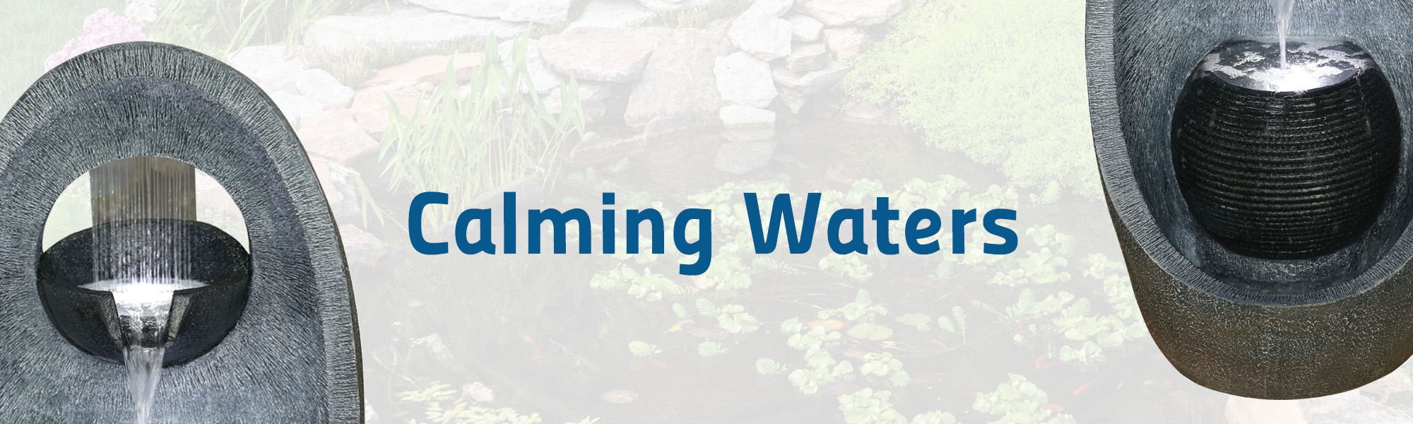 Calming Waters Water Feature Bermuda Water Gardens