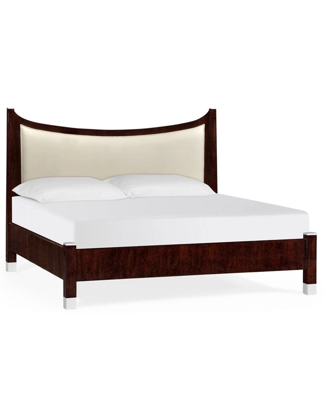 Bed leather headboard