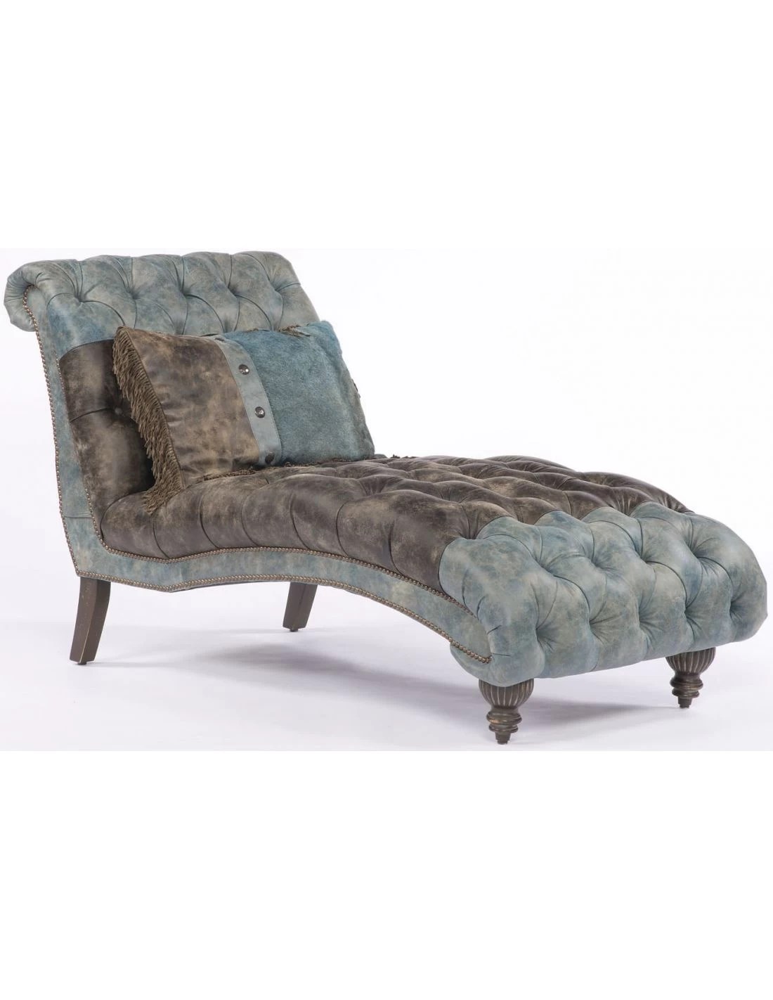 Tufted Settee/Chaise