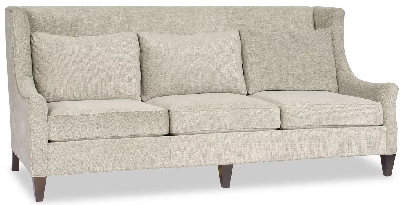 White High Back Sofa