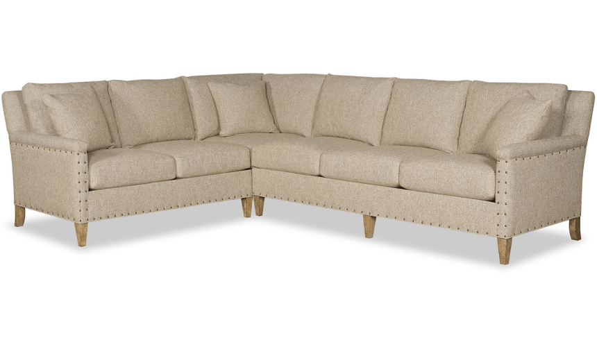 Elegant Golden Cream Sofa