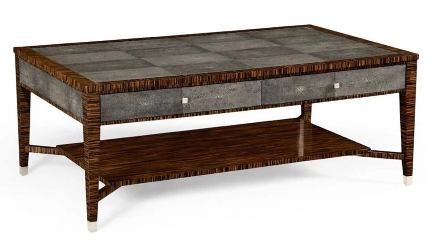 Art Deco Styled Macassar Rectangular Coffee Table11