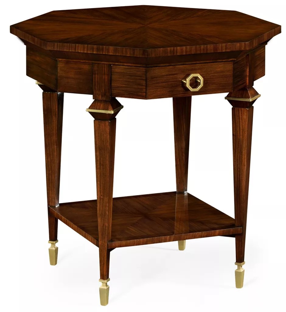 Octagonal End Table