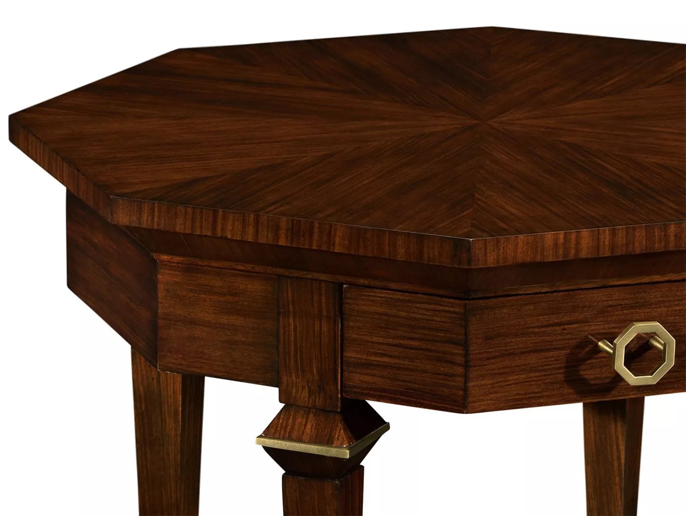 Octagonal End Table