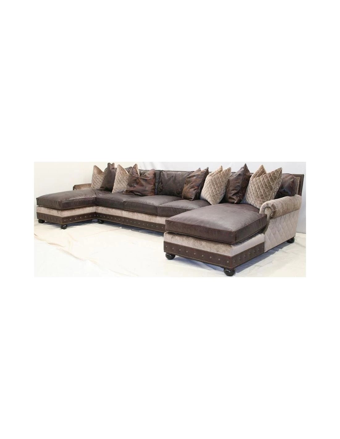 High End Sectional Sofas with Luxury Comfy Chaise Lounges