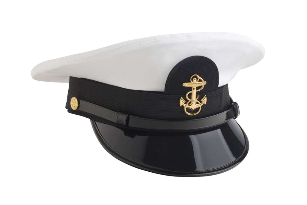Navy Bernard Cap Genuine Military Headwear & Apparel