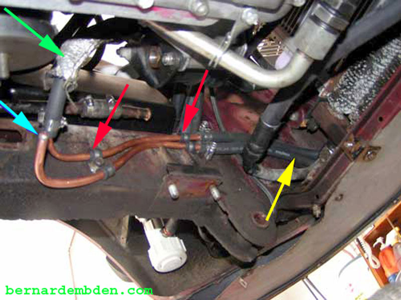 Relocating The Power Steering Cooler