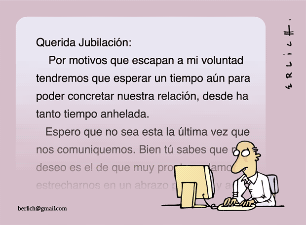 Querida jubilación Erlich