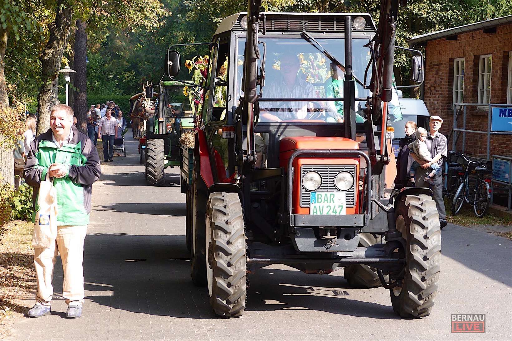Bernau Lobetal feierte heute sein diesjähriges Erntedankfest