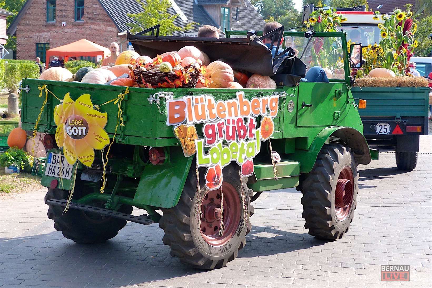 Bernau Lobetal feierte heute sein diesjähriges Erntedankfest