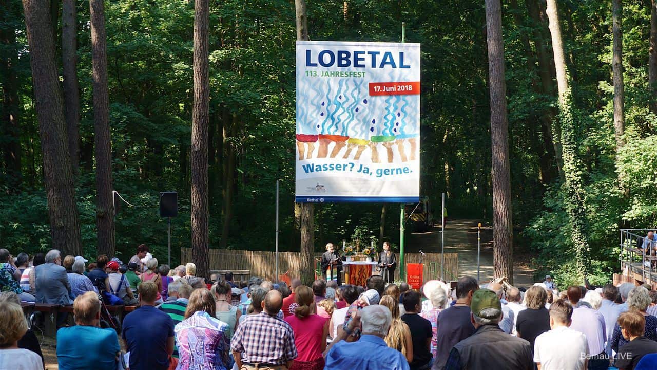 Bernau 113. Jahresfest in Lobetal feierlich mit Gottesdienst