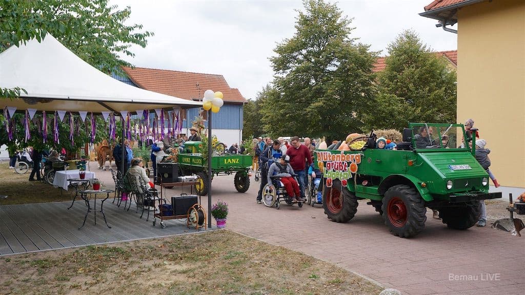Klein aber Fein Lobetal feiert heute sein diesjähriges Erntefest