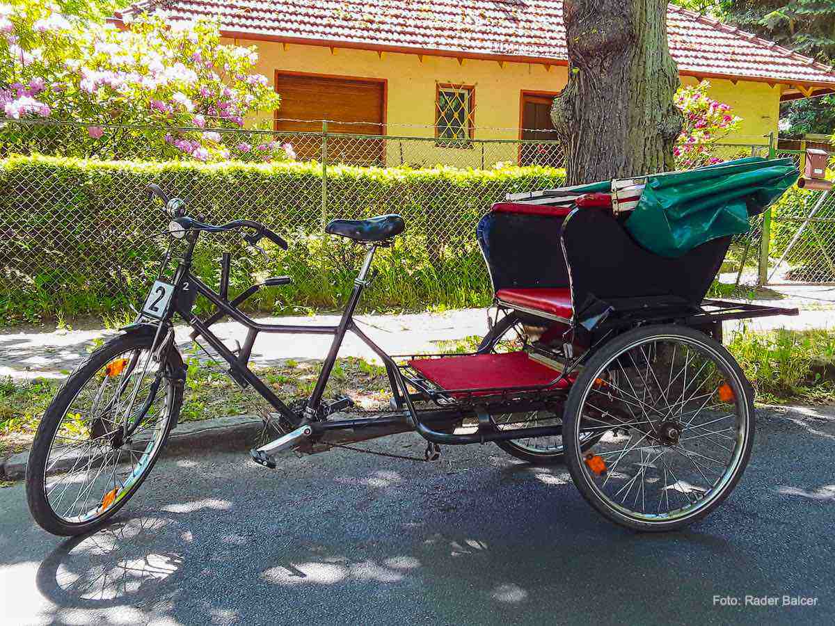 Bernau kann per FahrradRikscha kostenfrei erkundet werden Bernau