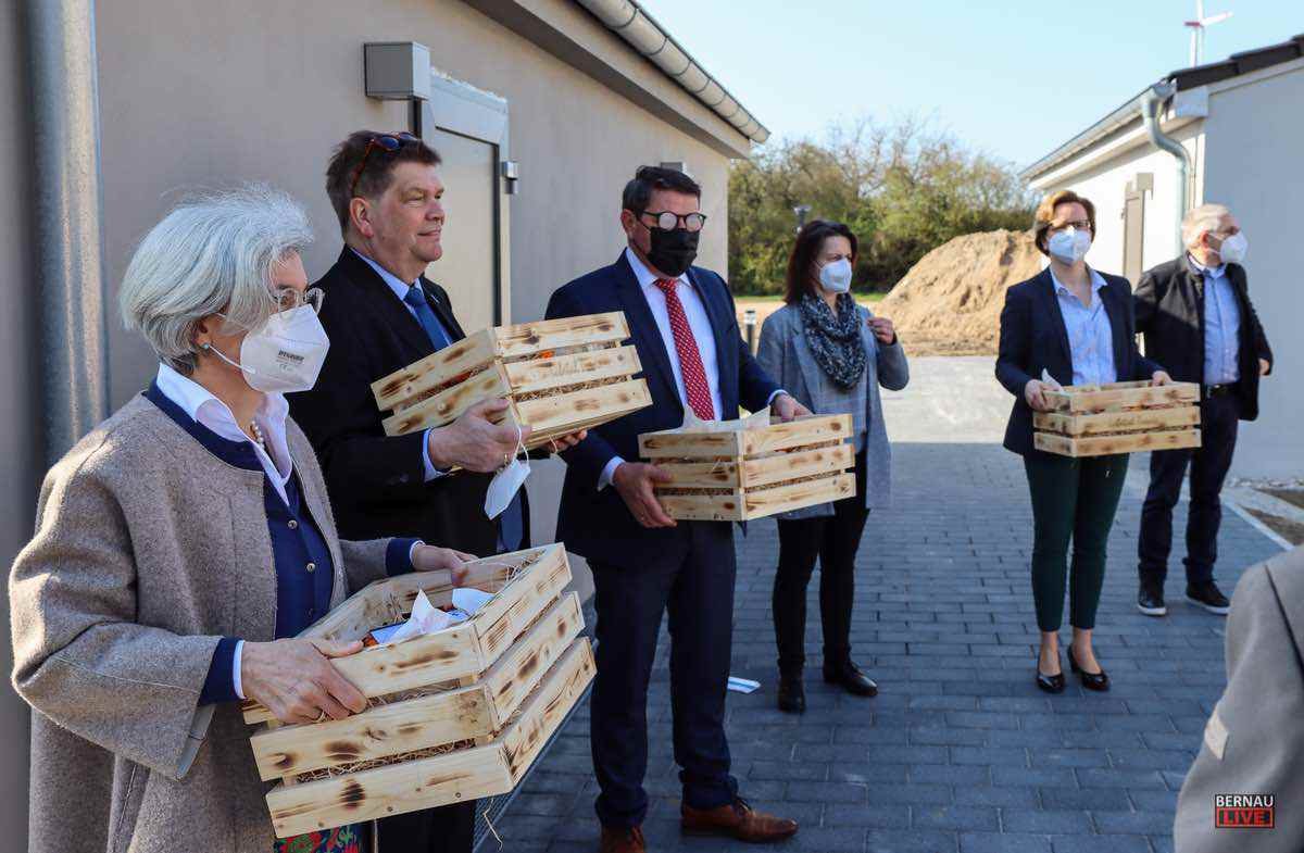 „Inklusives Wohnen Lobetal“ Häuser an Bewohner übergeben