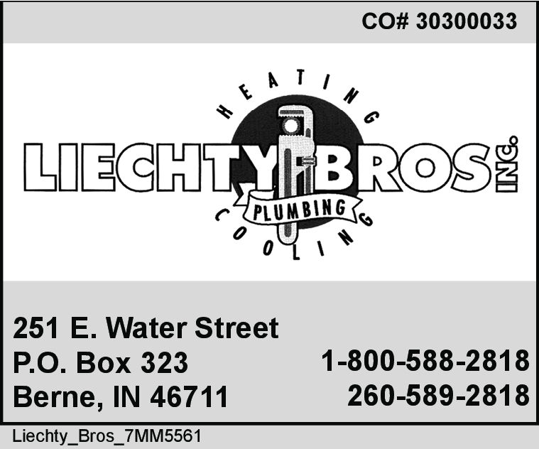 Liechty Bros., Inc. Berne Chamber of Commerce