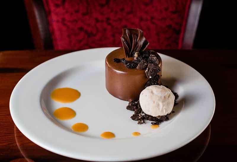 Harry Waugh Dessert Room Bern's Steak House