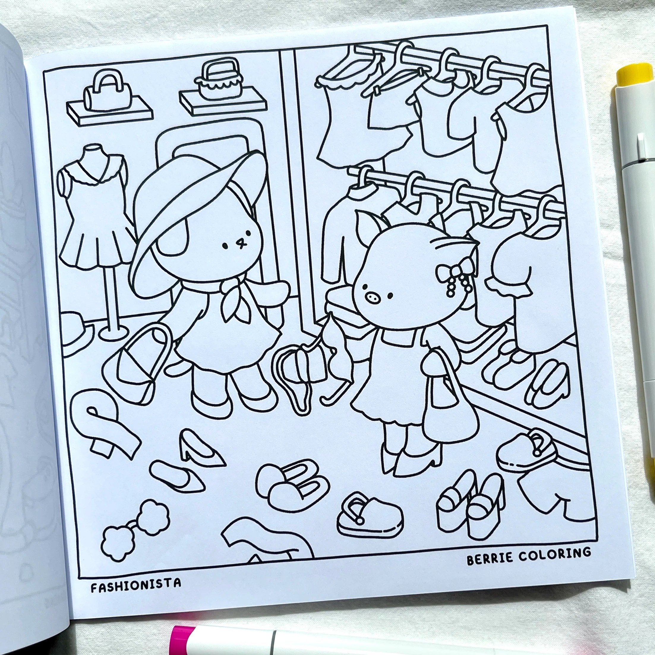 Volume 1 Coloring Book Berrie Coloring