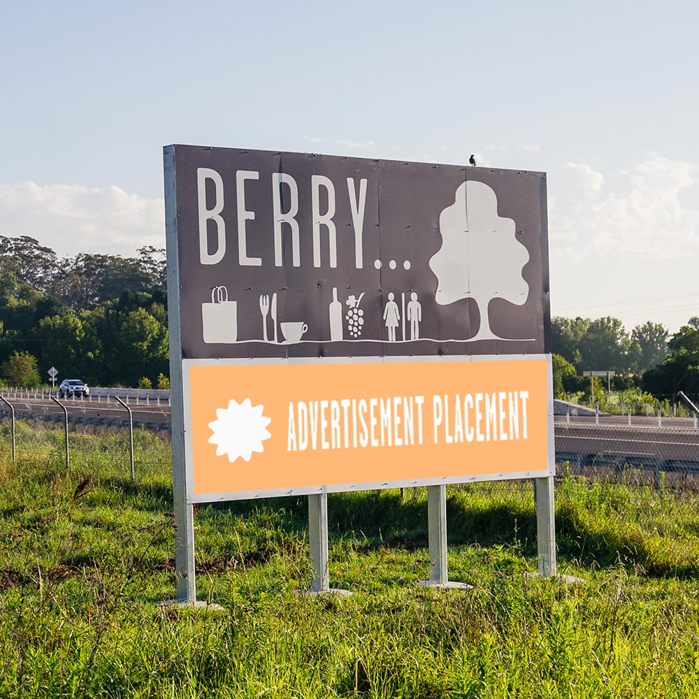 Highway Signage Berry, South Coast NSW