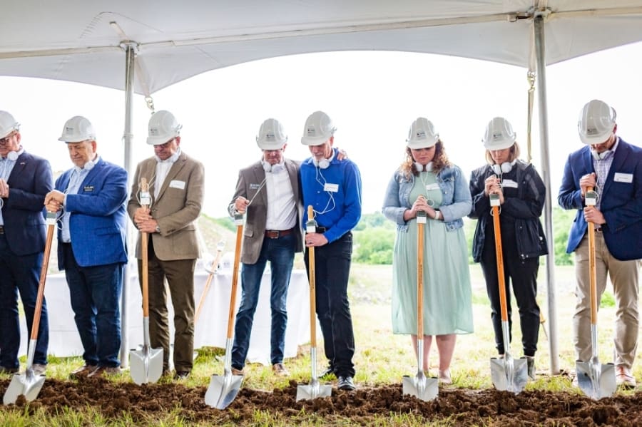 Educational Media Foundation breaks ground on Franklin world