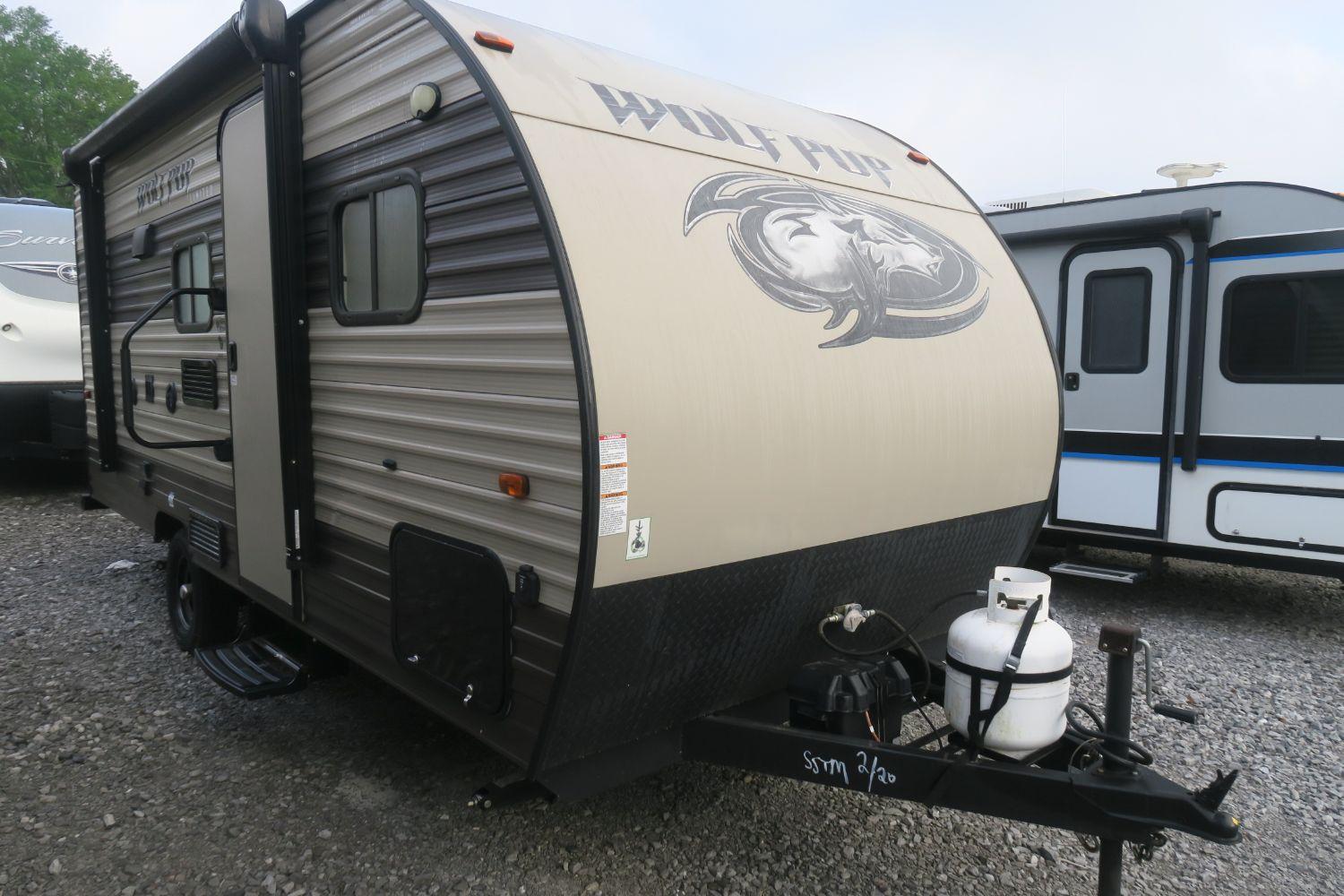 USED 2018 CHEROKEE WOLF PUP 16BHS Overview Berryland Campers