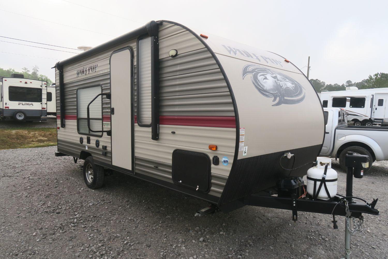 USED 2018 CHEROKEE WOLF PUP 16FQ Overview Berryland Campers