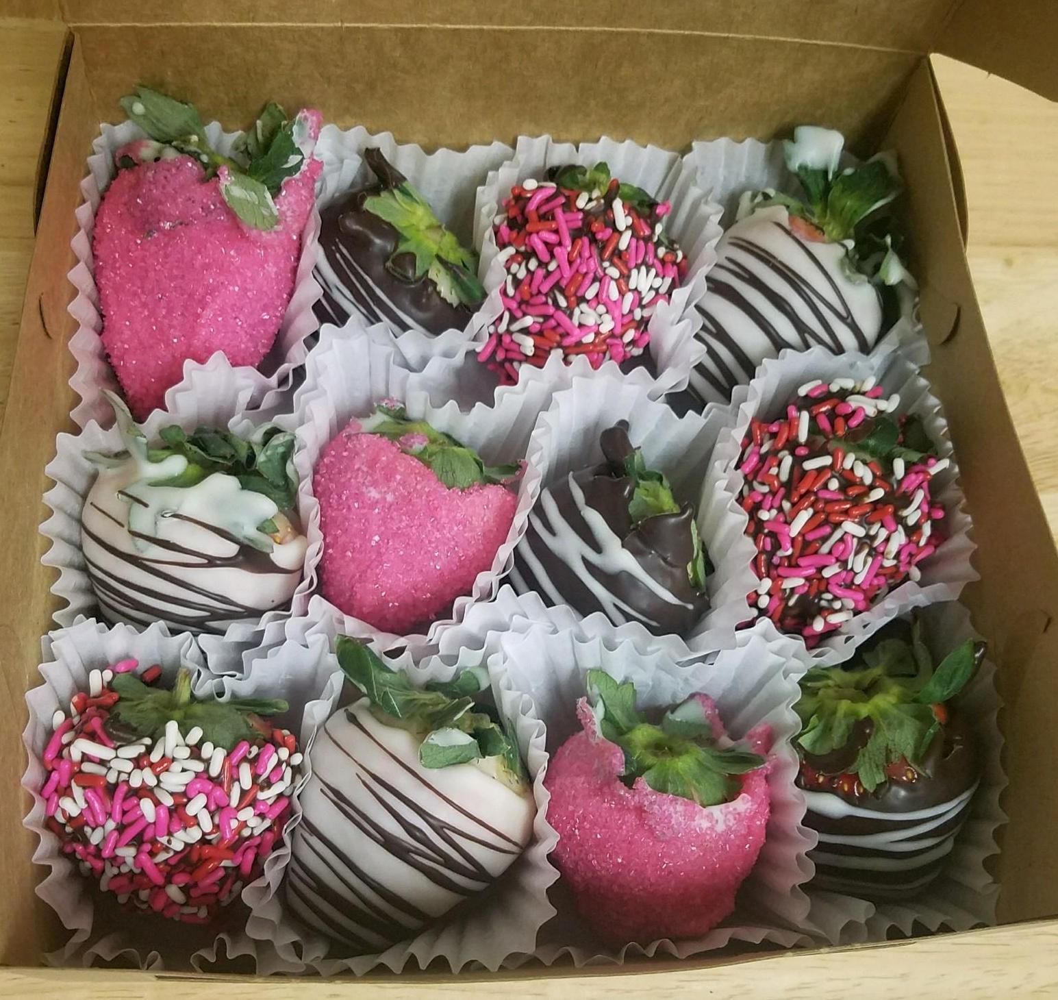 Pretty In Pink Berries Berrylicious Bouquets